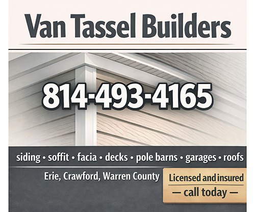 Van Tassel Builders 814-493-4165