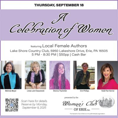 A Celebration of Women featuring Local Female Authors