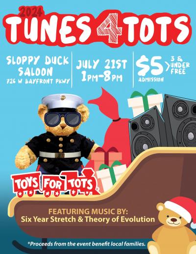 Tunes For Tots: Music-themed Toys For Tots Fundraiser