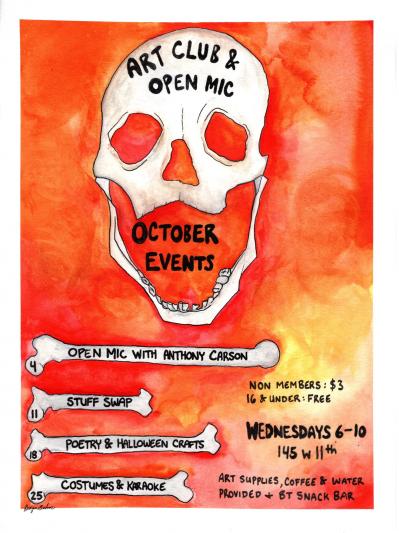 BT Art Club October Events