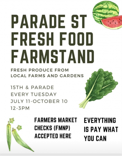 Parade St. Fresh Food Farmstand