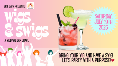 Erie Dawn's Wigs & Swigs: A Wild Wig Bar Crawl