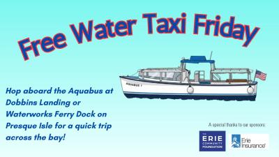 Free Water Taxi Fridays