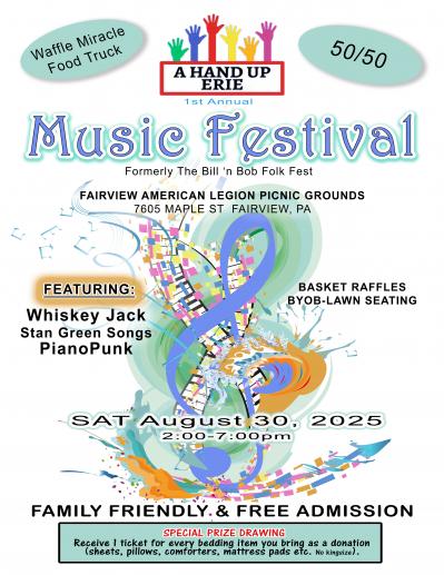 A Hand Up Erie: Music Festival