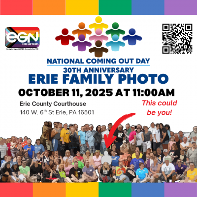 National Coming Out Day: Erie Family Photo
