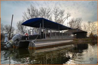 Evening Lagoon by Pontoon