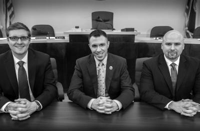 Left to right: Adam Williams, Ryan Bizzarro, and Bob Merski. (Photo by Matt Kleck) Left to right: Adam Williams, Ryan Bizzarro, and Bob Merski. (Photo by Matt Kleck)