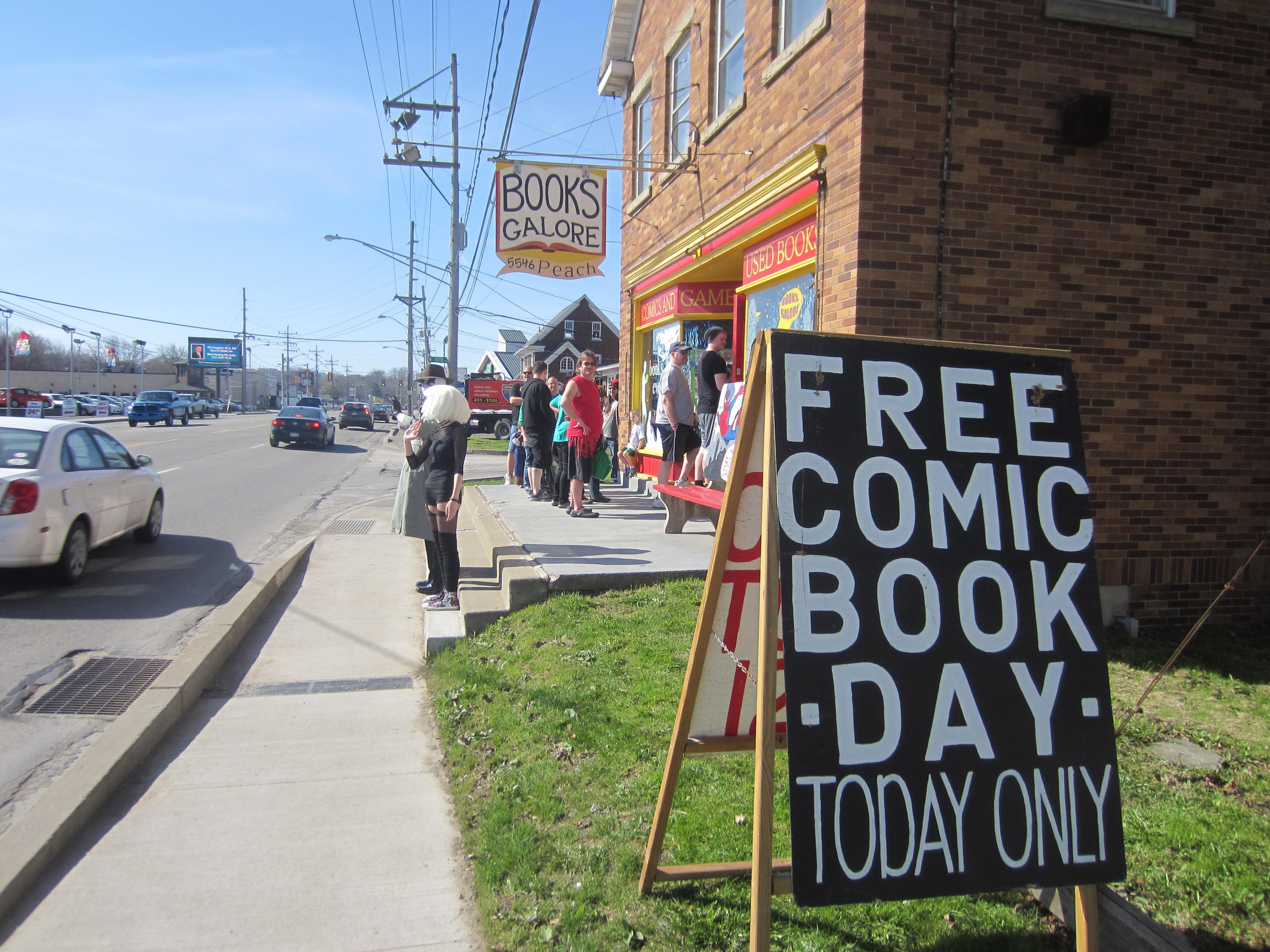 The 22nd Annual Free Comic Book Day Erie Reader