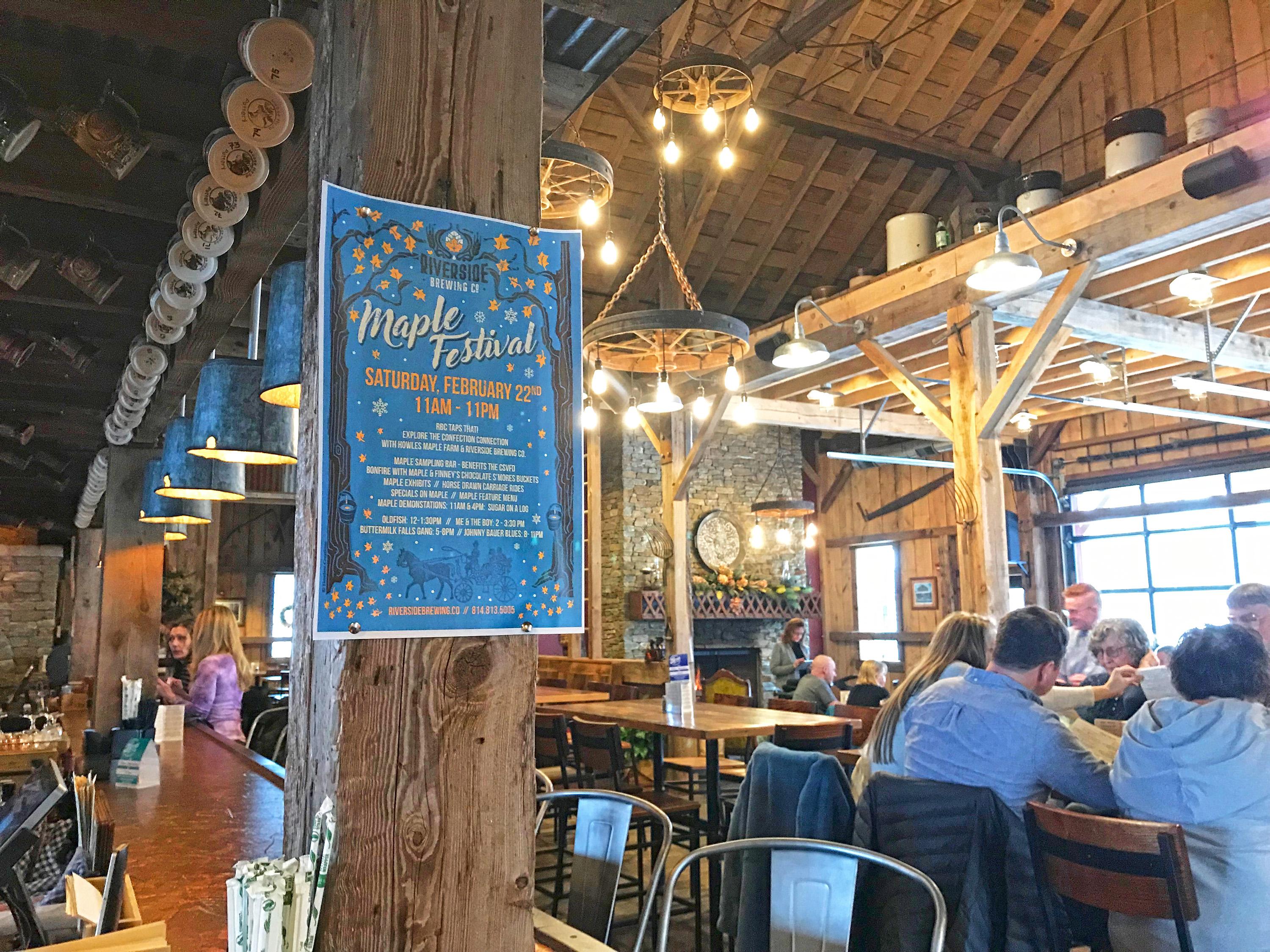 Tapping Into Maple Season With Riverside Brewing Erie Reader