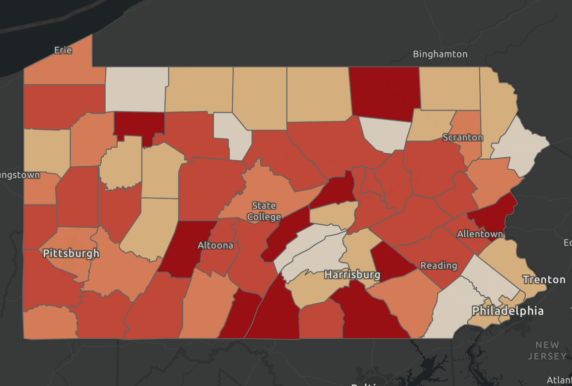 COVID19 Case Numbers Dip Slightly Erie Reader