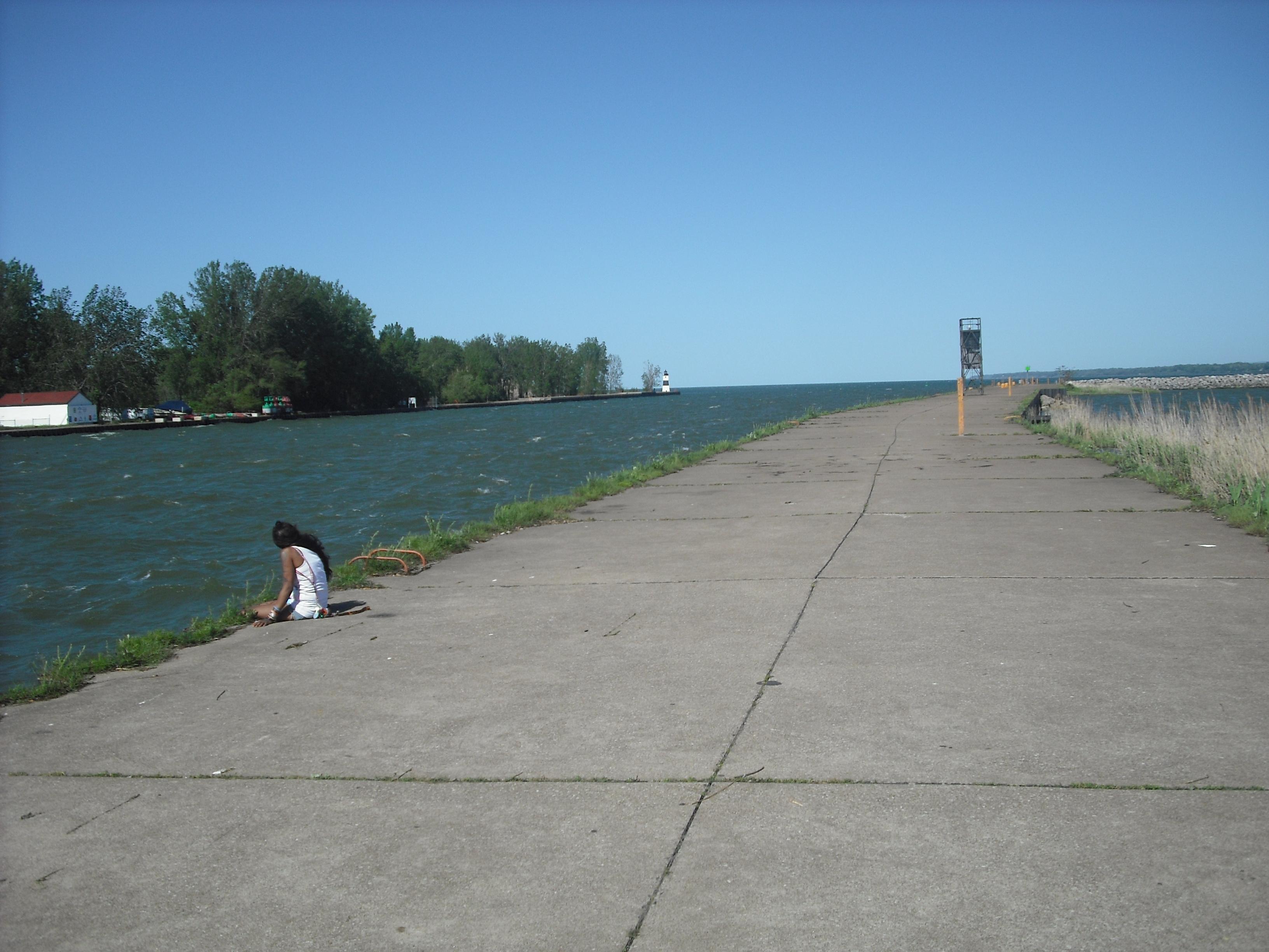 Hangin #39 Out at the South Pier Erie Reader