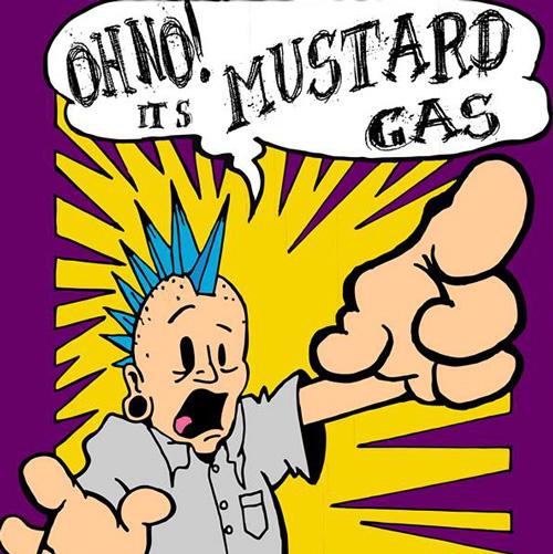 Oh No! It's Mustard Gas Headlines Final Gimp Guy Underground at The