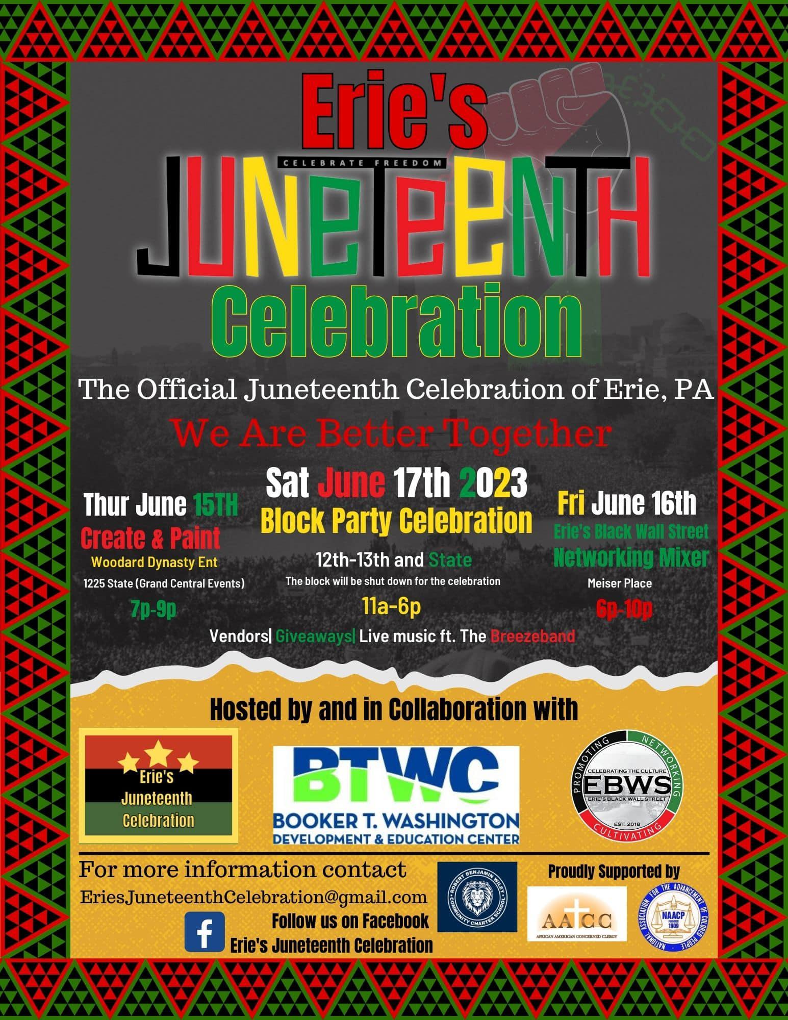 Erie's Celebration Events Erie Reader