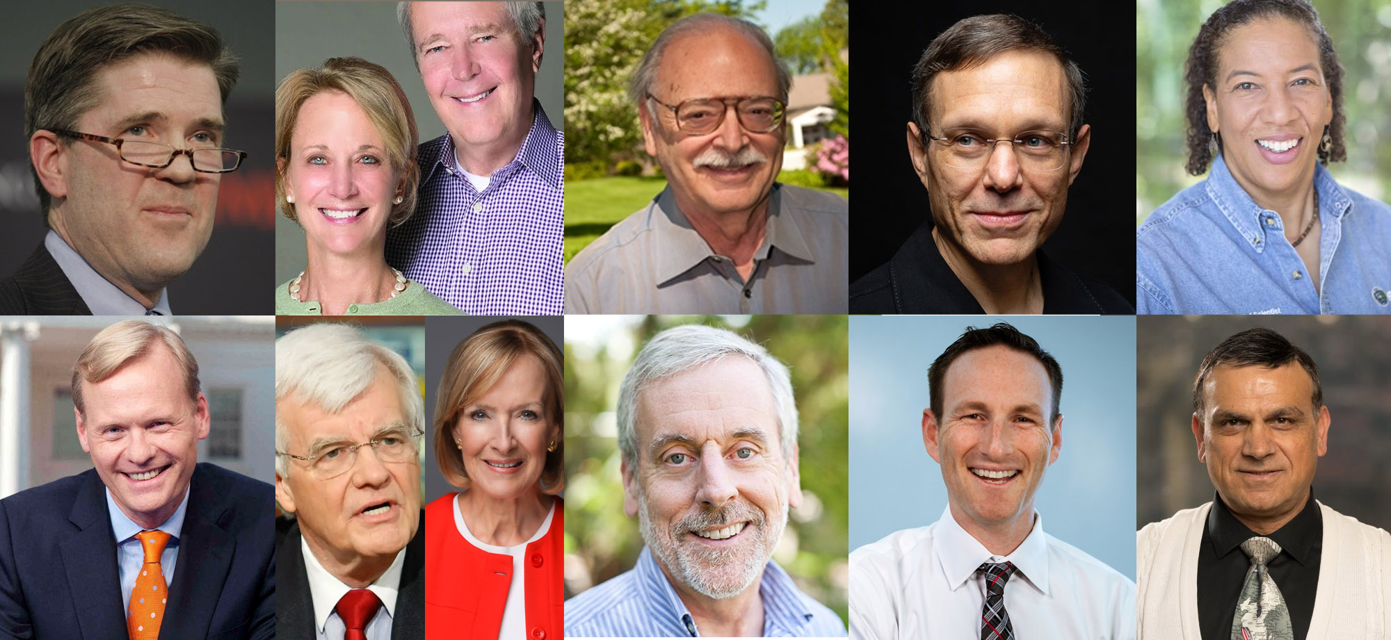 Additionally appearing at this year's JES Global Summit XIV will be John Austin, James and Deborah Fallows, Rev. Charles Brock, Avi Loeb, Dawn Wright, John Dickerson, Al Hunt and Judy Woodruff, Allen Carroll, Josh Fryday and Baher Ghosheh