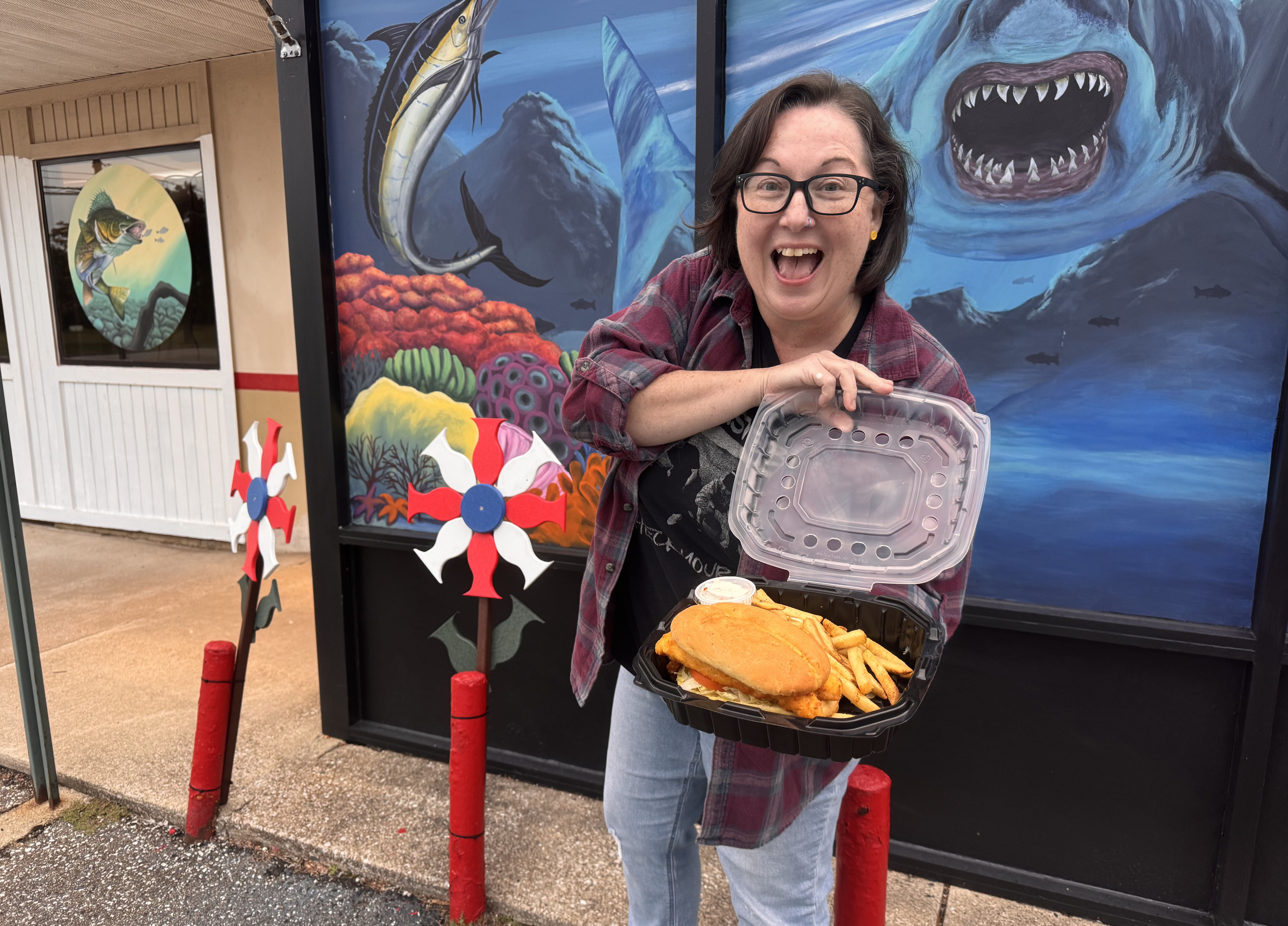 Edwina Tries… Presque Isle Fish and Farm