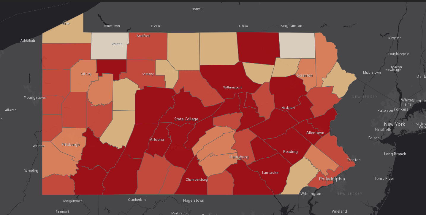 Erie County Sees More than 60 New COVID19 Cases Per Day Erie Reader