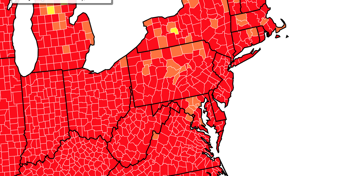 Erie County Sees More than 50 New COVID19 Cases Per Day Erie Reader