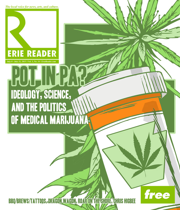 "Pot in PA?" Erie Reader
